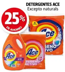 Farmacias Guadalajara Ace detergentes excepto naturals oferta