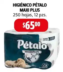 Farmacias Guadalajara pétalo maxi plus higiénico oferta