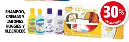 Farmacias Guadalajara Huggies y kleenbebé shampoo, cremas y jabones oferta