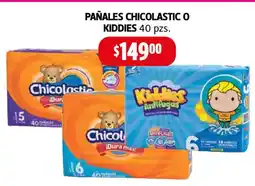 Farmacias Guadalajara Chicolastic o kiddies pañales oferta