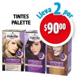 Farmacias Guadalajara Tintes palette oferta
