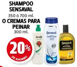 Farmacias Guadalajara Sensaval shampoo oferta
