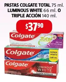 Farmacias Guadalajara Pastas colgate total oferta