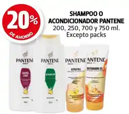 Farmacias Guadalajara Pantene shampoo o acondicionador oferta