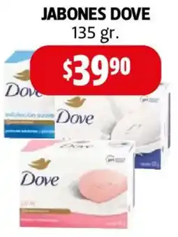 Farmacias Guadalajara Dove jabones oferta