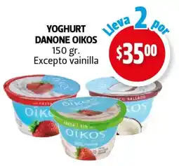 Farmacias Guadalajara Oikos yoghurt danone oferta