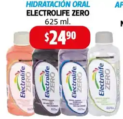 Farmacias Guadalajara Electrolife zero hidratación oral oferta