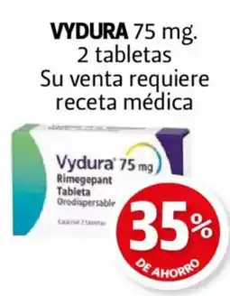 Farmacias Guadalajara Vydura su venta requiere receta médica oferta