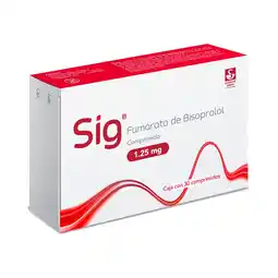 Farmacias Benavides 1.25 mg Fumarato de Bisoprolol oferta