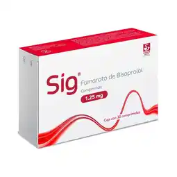 Farmacias Benavides 1.25 mg Fumarato de Bisoprolol oferta