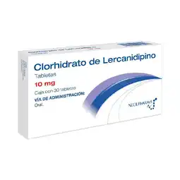 Farmacias Benavides 10 mg Lercanidipino oferta