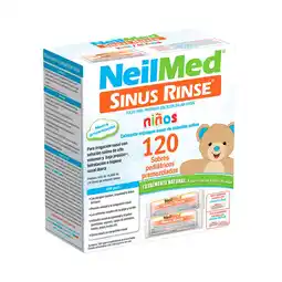 Farmacias Benavides Sinus Rinse Polvo Pediatrico para preparar Solución Salina Nasal oferta