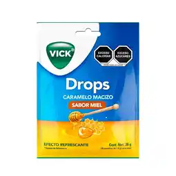 Farmacias Benavides Caramelo Macizo Sabor Miel Efecto Refrescante oferta