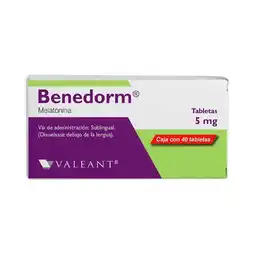 Farmacias Benavides 5 mg Melatonina oferta