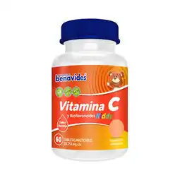 Farmacias Benavides 750 mg Kiddy Vitamina C y Bioflavonoides oferta