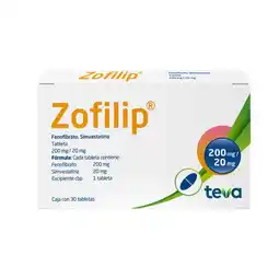 Farmacias Benavides 200 mg/20 mg Fenofibrato, Simvastatina oferta