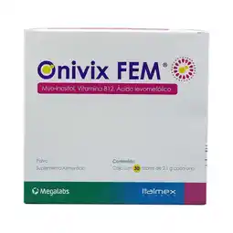 Farmacias Benavides Myo-Inositol, Vitaminas B12, Ácido Levomefólico Suplemento Alimenticio oferta