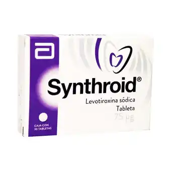 Farmacias Benavides 75 mcg Levotiroxina Sódica oferta