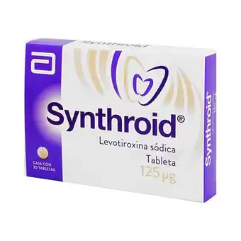 Farmacias Benavides 125 mcg Levotiroxina Sódica oferta