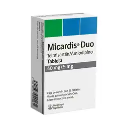 Farmacias Benavides 40 mg Telmisartán/5 mg Amlodipino oferta