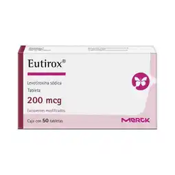 Farmacias Benavides 200 mcg Levotiroxina Sódica oferta