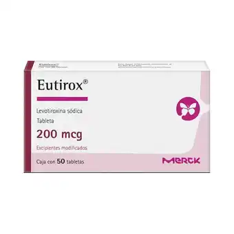 Farmacias Benavides 200 mcg Levotiroxina Sódica oferta