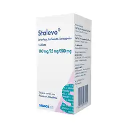Farmacias Benavides 100 mg / 25 mg / 200 mg Carbidopa + Entacapona + Levodopa oferta