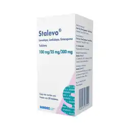 Farmacias Benavides 100 mg / 25 mg / 200 mg Carbidopa + Entacapona + Levodopa oferta