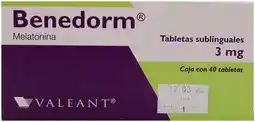 Farmacias Benavides 3 mg Melatonina oferta