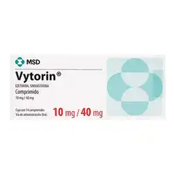 Farmacias Benavides 10 mg Ezetimiba/40 mg Simvastatina oferta