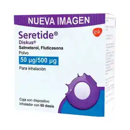 Farmacias Benavides 50 mcg Salmeterol/500 mcg Fluticasona Polvo para Inhalación oferta