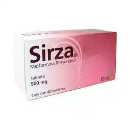 Farmacias Benavides 500 mg Metformina Resveratrol oferta