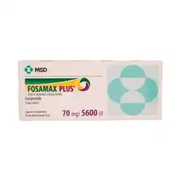 Farmacias Benavides 70mg Ácido Alendrónico/5600 UI Colecalciferol oferta