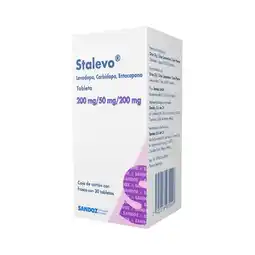 Farmacias Benavides 200 mg Levodopa/50 mg Carbidopa/200 mg Entacapona oferta