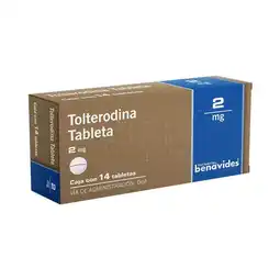 Farmacias Benavides 2 mg Tolterodina oferta