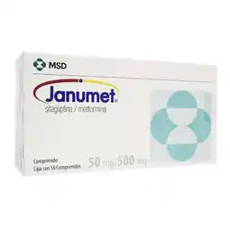 Farmacias Benavides 50 mg / 500 mg Metformina + Sitagliptina oferta