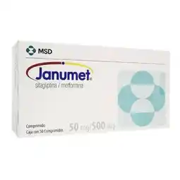 Farmacias Benavides 50 mg / 500 mg Metformina + Sitagliptina oferta