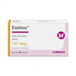 Farmacias Benavides 137 mcg Levotiroxina Sódica oferta