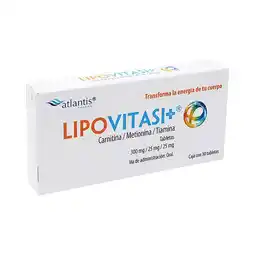 Farmacias Benavides Carnitina + Metionina + Tiamina oferta