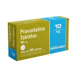 Farmacias Benavides 10 mg Pravastatina oferta
