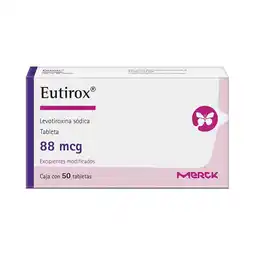Farmacias Benavides 88 mcg Levotiroxina Sódica oferta
