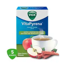 Farmacias Benavides 500 mg Paracetamol Sabor Canela y Manzana oferta