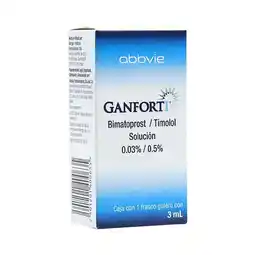 Farmacias Benavides 0.03% / 0.5% Bimatoprost + Timolol oferta