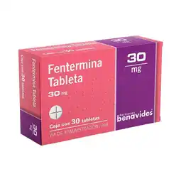 Farmacias Benavides Fentermina 30 mg oferta