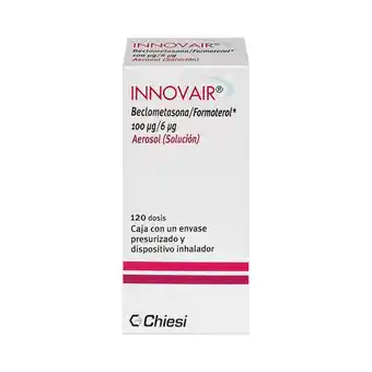 Farmacias Benavides 100 mcg / 6 mcg Beclometasona + Formoterol oferta