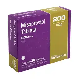 Farmacias Benavides 200 mcg Misoprostol oferta