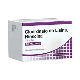 Farmacias Benavides 125 mg Clonixinato de Lisina/10 mg Hioscina oferta
