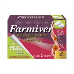 Farmacias Benavides 150 mg Quifamida/200 mg Albendazol oferta