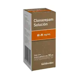 Farmacias Benavides 2.5 mg/ml Clonazepam oferta