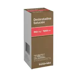 Farmacias Benavides Desloratadina 50 mg / 100 ml oferta